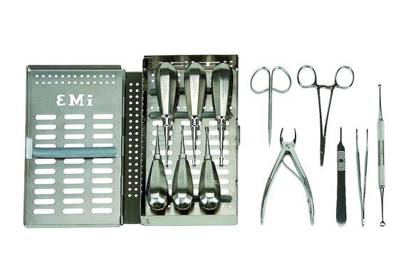 Veterinary tooth extraction kit