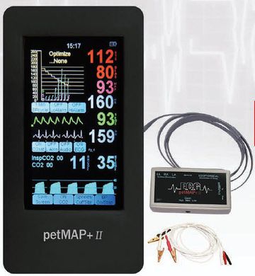petMAP+ II  DEVICE incl. Oesophageal temperature
