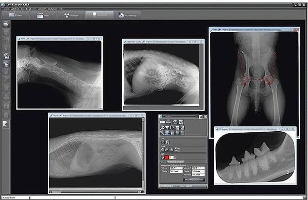 Рентгеновский сканер CR 7 Vet Image Software