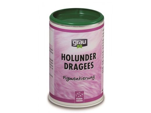 GRAU Holunder-Dragees