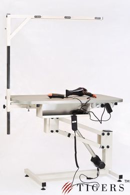 Профессиональный стол для груминга APOLLON с электрическим подъёмником 110х60