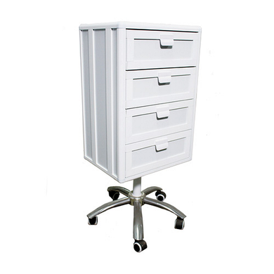 Bedside table for storage of consumables