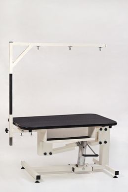 Профессиональный стол для груминга APOLLON с гидравлическим подъёмником и штативом
