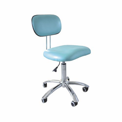 Veterinary chair with backrest