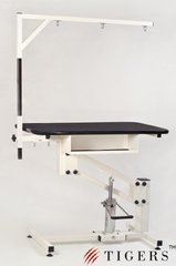 Профессиональный стол для груминга APOLLON с гидравлическим подъёмником 125х65