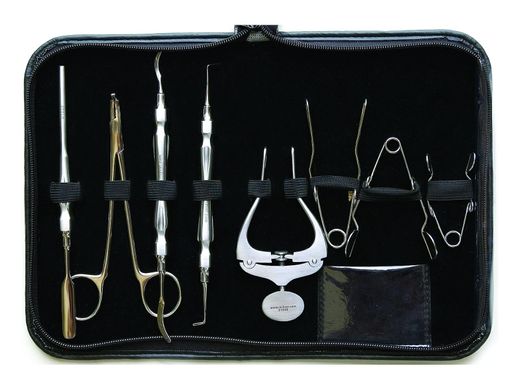 Набор из 8 инструментов для стоматологии грызунов и кроликов